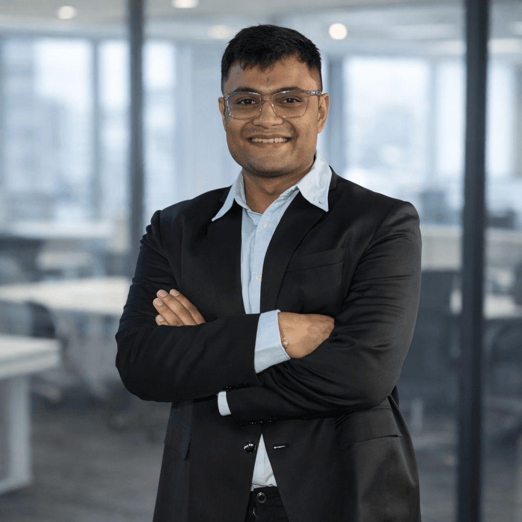 Portrait of Krishna Ruparelia